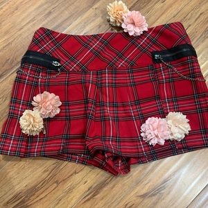 Plaid Skort (Skirt/Short)